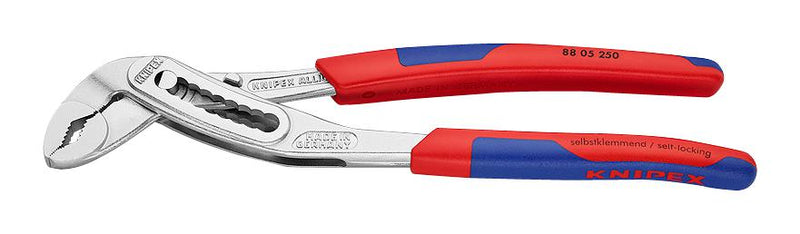 Knipex 88 05 250 Plier Water Pump Curved 50 mm Max Jaw Opening Overall Length