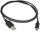 L-COM CSMUAMB5-1M. Computer Cable USB 1M Black