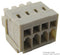 WAGO 734-104 Pluggable Terminal Block, 3.5 mm, 4 Ways, 28 AWG, 14 AWG, 1.5 mm&sup2;, Clamp