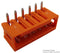 WAGO 734-266 Terminal Block, Header, 3.81 mm, 6 Ways, 10 A, 300 V, Through Hole Right Angle