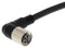 OMRON INDUSTRIAL AUTOMATION XS3F-M422-405-A Sensor Cable, M8 Sensor Right Angle 4 Position Receptacle, Free / Stripped End, 5 m, 16.4 ft