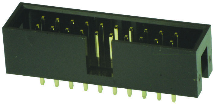 MULTICOMP SPC20508 Wire-To-Board Connector, 20 Contacts, Header, 2.54 mm, Through Hole, 2 Rows