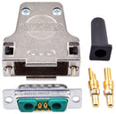 FCT - A MOLEX COMPANY FMK2G-7W2PA-5935 Combination Layout D Sub Connector, FMK2G Series, DA-7W2, Plug, 5 Contacts, 2, Solder