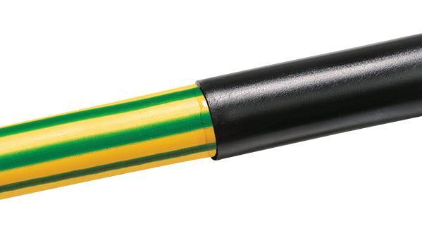 HELLERMANNTYTON TA42-16/4 PO-X BK Adhesive Lined Heat Shrink Tubing, 16 mm, 0.63 ", 4:1, Black, 3.9 ft, 1.2 m