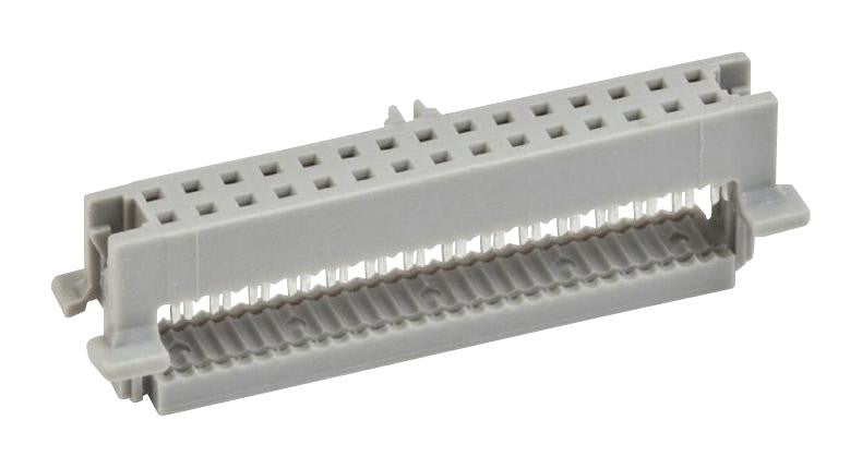 3M 45130-010030 Wire-To-Board Connector, 1.27 mm, 30 Contacts, Receptacle, 451 Series, IDC / IDT, 2 Rows