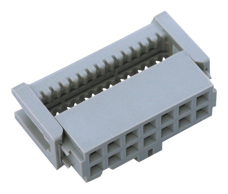 3M 89116-0103 Wire-To-Board Connector, 2.54 mm, 16 Contacts, Receptacle, 891 Series, IDC / IDT, 2 Rows