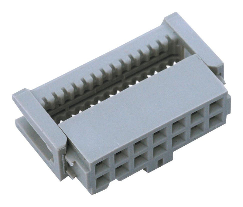 3M 89116-0101 Wire-To-Board Connector, 2.54 mm, 16 Contacts, Receptacle, 891 Series, IDC / IDT, 2 Rows