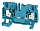 WEIDMULLER 2051210000 DIN Rail Mount Terminal Block, 2 Ways, 26 AWG, 12 AWG, 4 mm&sup2;, Push In, 32 A