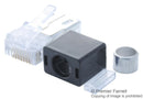 STEWART CONNECTOR 940-SP-360808-A161 Modular Connector, RJ45, Plug, 8 Contacts, 8 Ways, 1 Ports