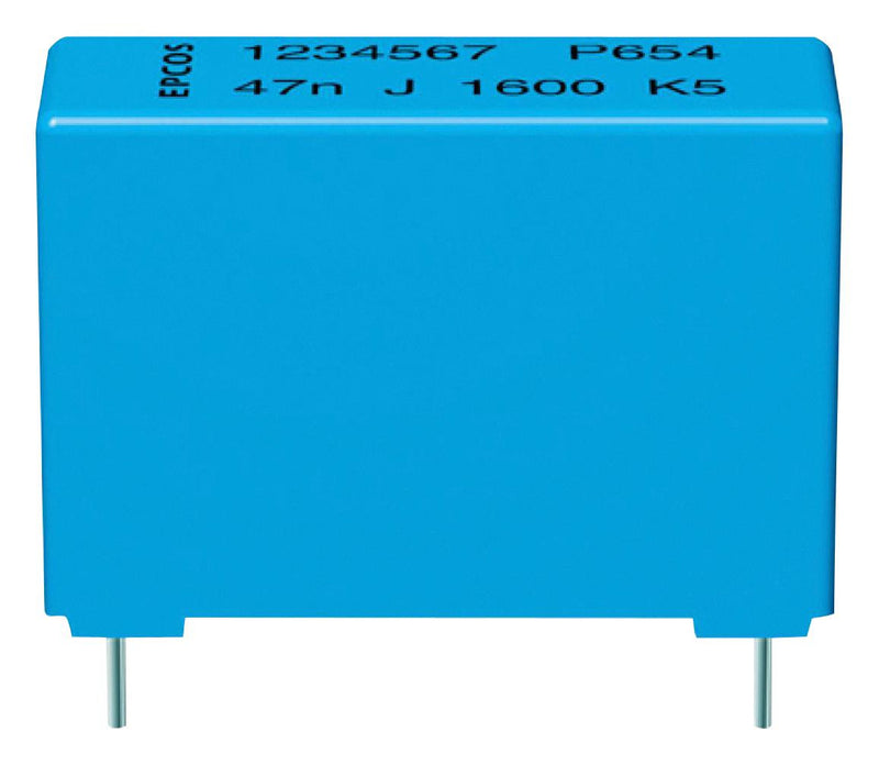 EPCOS B32651A7332J000 Film Capacitor, 3300 pF, 1.25 kV, PP (Polypropylene), &plusmn; 5%, B32651 Series