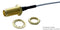 MULTICOMP MC001480 RF / Coaxial Cable Assembly, 50 Ohm, SMA Bulkhead Jack, SMA Straight Plug, 1.37mm, 50 ohm, 3.9 "