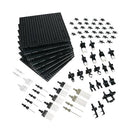 PANDUIT QB-KIT1 Quick Build&trade; Harness Board System Starter Kit, Assorted Components for Wire Harness Building