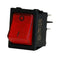 Multicomp PRO MP004423 MP004423 Rocker Switch 0 I Mark Dpst Illuminated Panel Mount Red