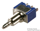 ALCOSWITCH - TE CONNECTIVITY MPS-103F SWITCH, PUSHBUTTON , SPDT, 3A, 125VAC, SOLDER LUG