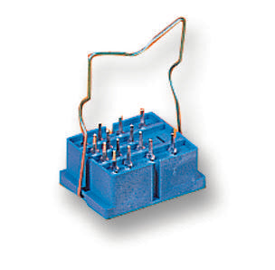 FINDER 94.14SMA Relay Socket, Through Hole, Through Hole, 14 Pins, 10 A, 250 V, 5534 Series