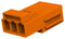 TE CONNECTIVITY 1-2834055-3 Rectangular Connector, LIGHT-N-LOK Series, 3 Contacts, Receptacle, 4.5 mm, 1 Row