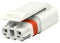 TE CONNECTIVITY 1-2834074-2 Connector Housing, Miniature, IP67, White, SlimSeal Series, Plug, 2 Ways, 2.5 mm