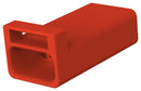 TE CONNECTIVITY 3-2834075-2 Connector Housing, Miniature, IP67, Red, SlimSeal Series, Receptacle, 2 Ways, 2.5 mm