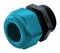 HUMMEL 1.292.1602.50 Cable Gland, M16 x 1.5, 4 mm, 8 mm, Nylon (Polyamide), Fibreglass Reinforced, Blue, Black