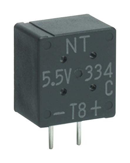 KEMET FME0H223ZF Supercapacitor, EDLC, 0.022 F, 5.5 V, Radial Leaded, FM Series, +80%, -20%