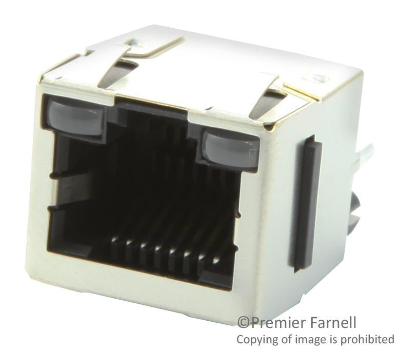 AMPHENOL COMMERCIAL PRODUCTS RJHSE-3P8A Modular Connector, RJ45, RJHSE Series, Jack, 8 Contacts, 8 Ways, 1 Ports