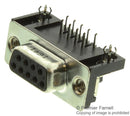 AMPHENOL COMMERCIAL PRODUCTS L77SDE09SA4CH4R Standard D Sub Connector, 9 Contacts, Receptacle, DE, Steel Body, Solder