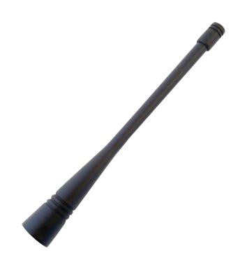 SIRETTA DELTA12C/X/SMAM/S/S/17 Flexy Rubber 1/4 Wave 915MHz Whip Antenna with 3dBi Gain & SMA Plug Connector