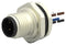 TE CONNECTIVITY T4171010004-001 Sensor Cable, A Coded, M12 Sensor Straight 4 Position Plug, Free Ends, 200 mm, 7.9 "