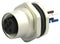 TE CONNECTIVITY T4171110004-001 Sensor Cable, A Coded, M12 Sensor Straight 4 Position Receptacle, Free Ends, 200 mm, 7.9 "