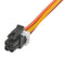 MOLEX 45132-0410 Cable Assembly, Micro-Fit 4 Position Receptacle, Micro-Fit 4 Position Receptacle, 3.3 ft, 1 m