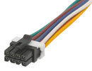 MOLEX 45132-0801 Cable Assembly, Micro-Fit 8 Position Receptacle, Micro-Fit 8 Position Receptacle, 5.9 ", 150 mm