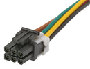 MOLEX 45135-0603 Cable Assembly, OTS, IDC Socket, 6 Way, IDC Socket, 6 Way, 11.8 ", 300 mm, Multi-coloured