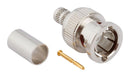 AMPHENOL RF 112951-11 RF / Coaxial Connector, BNC Coaxial, Straight Plug, Crimp, 75 ohm, Belden 1505A, Gepco VPM200