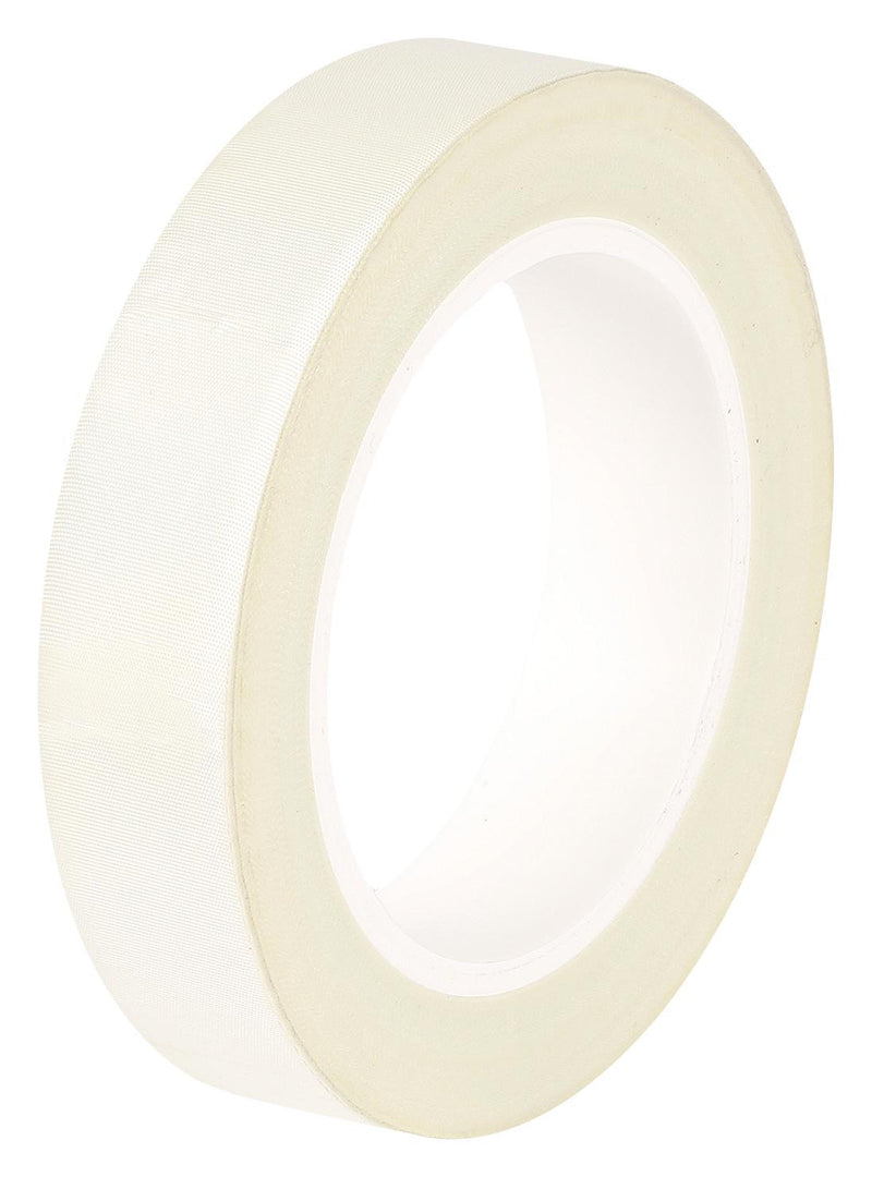 ADVANCE TAPES AT4001 WHITE 55M X 25MM Tape, Class B 130 Deg C, General Purpose, Glass Cloth, 25 mm, 0.98 ", 55 m, 180.45 ft