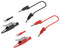 TENMA 76-290 TEST LEAD PROBE KIT, BLACK/RED