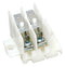 HYLEC HY508/2 V/3F TERMINAL BLOCK, 2P, M4 SCREW, 3 TABS