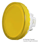 EAO 84-7111.400 Lens, Plastic, Round, Yellow, 84 Series