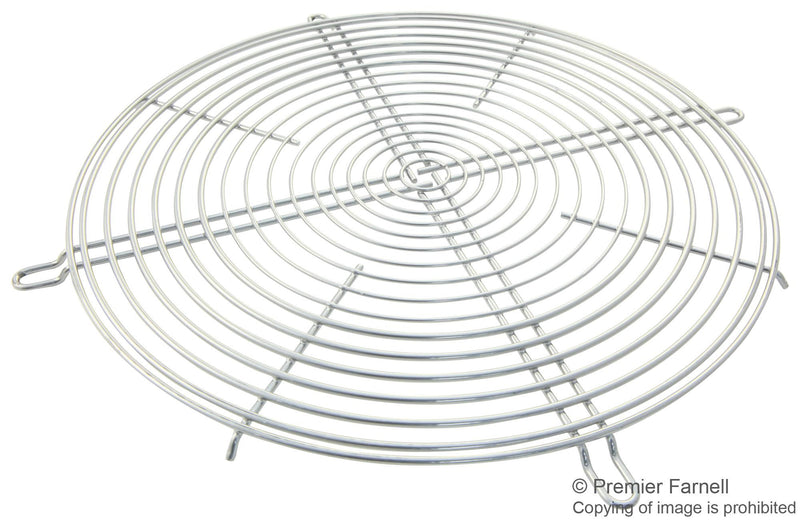 EBM-PAPST LZ23 Fan Finger Guard, Ebm Papst 3000/3600/3900 Series Axial Fans, 92 mm, 121.5 mm, Steel