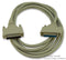 L-COM CSMN25MF-10 Computer Cable, D Subminiature Plug, 25 Way, D Subminiature Socket, 25 Way, 10 ft, 3.05 m, Grey