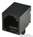 AMPHENOL COMMERCIAL PRODUCTS RJE01-660-01 Modular Connector, RJ11, Jack, 6 Contacts, 6 Ways, 1 Ports