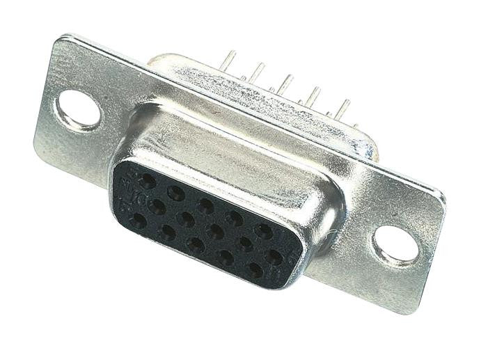 HARTING 9563517500 D Sub Connector, 44 Contacts, Receptacle, DB, Steel Body, Through Hole