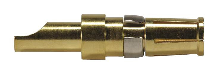 HARTING 9691827421 D Sub Contact, Harting D-Sub Connectors, Socket, Copper Alloy, Gold Plated Contacts, 12 AWG, 14 AWG