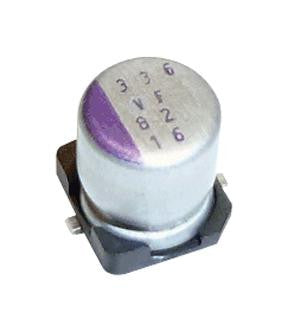 PANASONIC ELECTRONIC COMPONENTS 25SVF27M Capacitor, 27 &micro;F, 25 V, OS-CON SVF Series, Radial Can - SMD, 0.04 ohm, 1000 hours @ 125&deg;C