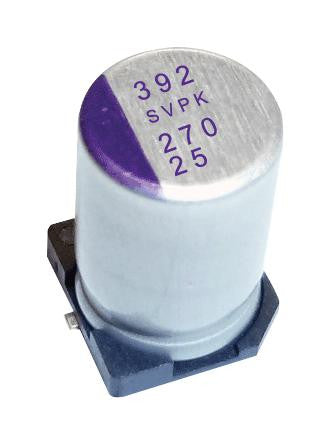 PANASONIC ELECTRONIC COMPONENTS 35SVPK180M Capacitor, 180 &micro;F, 35 V, OS-CON SVPK Series, Radial Can - SMD, 0.02 ohm, 1000 hours @ 125&deg;C