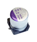 PANASONIC ELECTRONIC COMPONENTS 25SVPK33M Capacitor, 33 &micro;F, 25 V, OS-CON SVPK Series, Radial Can - SMD, 0.035 ohm, 1000 hours @ 125&deg;C