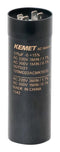 KEMET 150MS22ACMA1STD Electrolytic Capacitor, 150 &iuml;&iquest;&frac12;F, 220 V, MS Series, +25%, -0%, Quick Connect, Snap-In, 39 mm