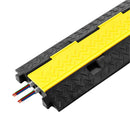 VULCASCOT 26001676 Cable Protector, 1 Channel, Yellow, 1 m, 250 mm