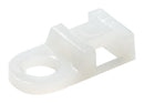 THOMAS & BETTS TC828-TB Cable Tie Mount, 4.3 mm, Screw, Nylon 6.6 (Polyamide 6.6), Natural, TY-RAP Series