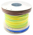 PRO POWER PP001481 Sleeving, PVC, Multi Reel 20M Blue & Brown, 60M Green/Yellow, Multi-Purpose, 100 m, 328 ft, 3 mm