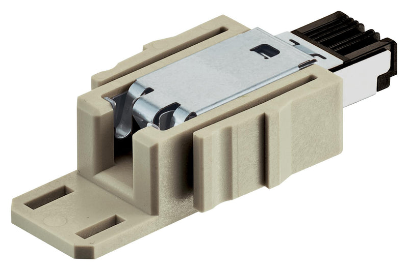 HARTING 09454001560 Modular Connector, RJ45, RJ Industrial Series, Plug, 8 Contacts, 8 Ways, 1 Ports